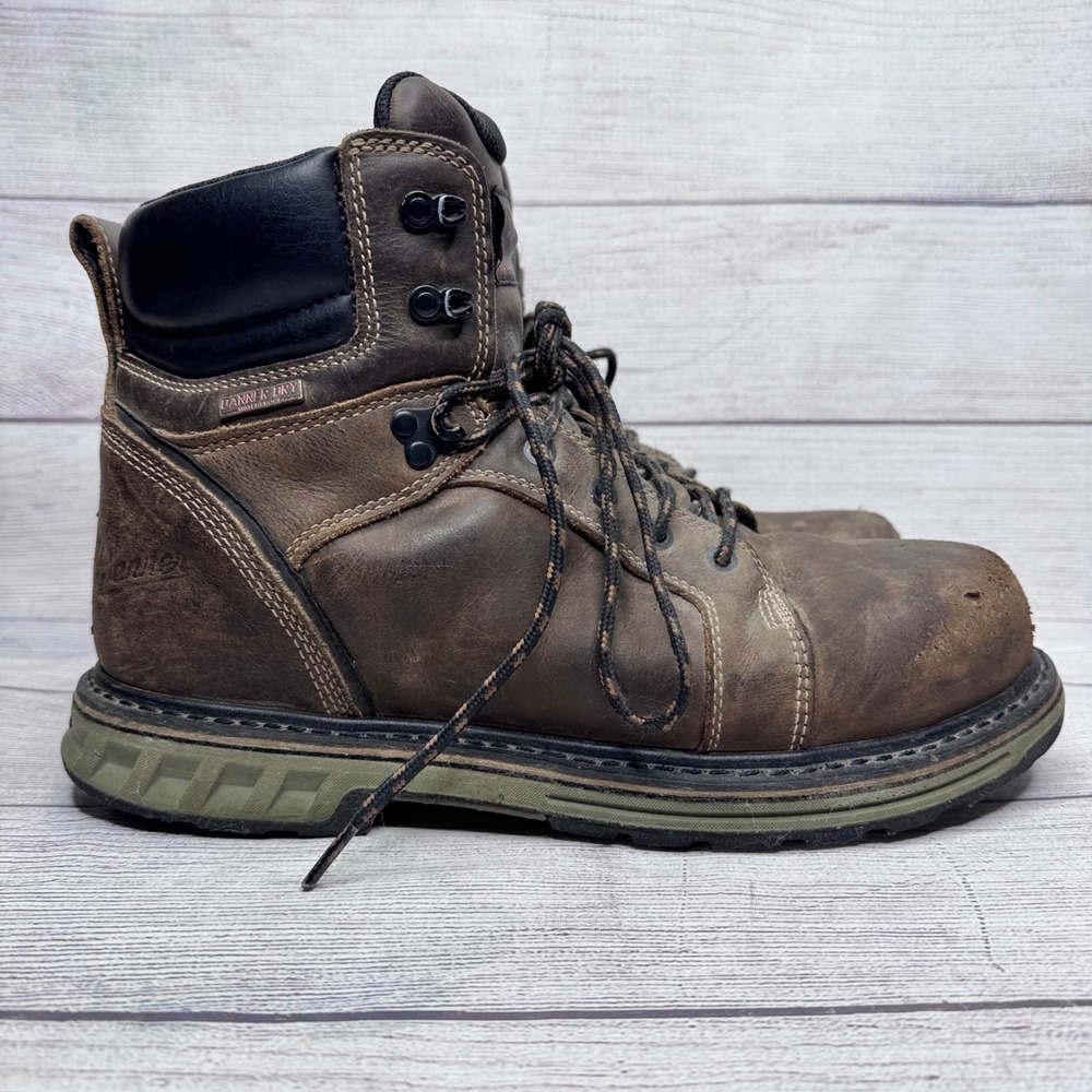 Danner Steel Yard 6 Inch Brown ST Steel Toe Work Boots‎ Mens 11.5 D